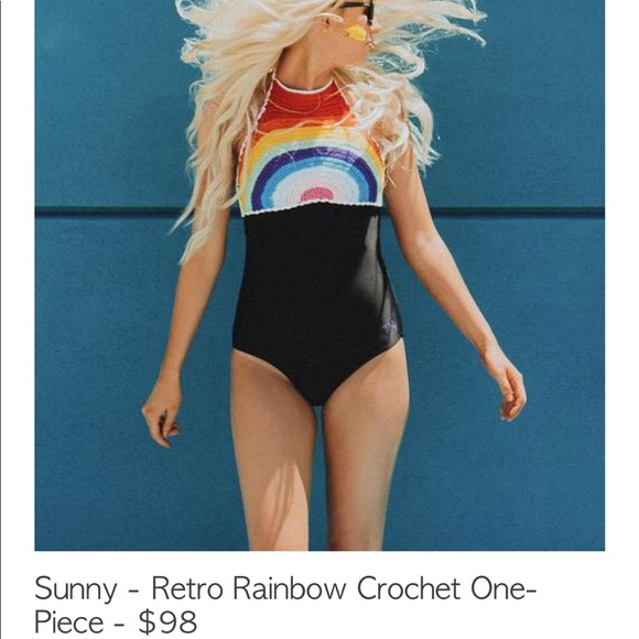 michael kors rainbow swimsuit